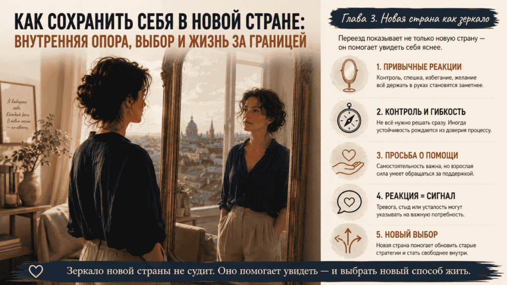 Обложка главы из книги о жизни за границей