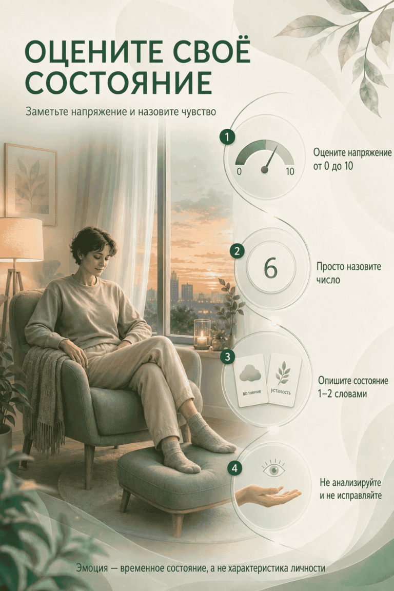 Оцените текущее состояние