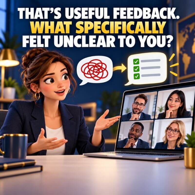 This is useful feedback.